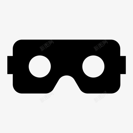 vr护目镜ar眼镜图标svg_新图网 https://ixintu.com ar vr护目镜 眼镜 虚拟现实