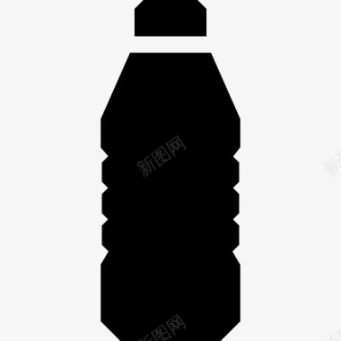 水瓶宠物塑料图标图标