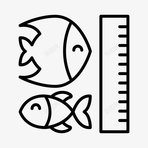 测量鱼冒险渔夫图标svg_新图网 https://ixintu.com 冒险 测量鱼 海洋生物学 渔夫 爱好 钓鱼