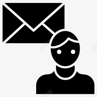 商务邮件电子邮件电子邮件营销图标图标