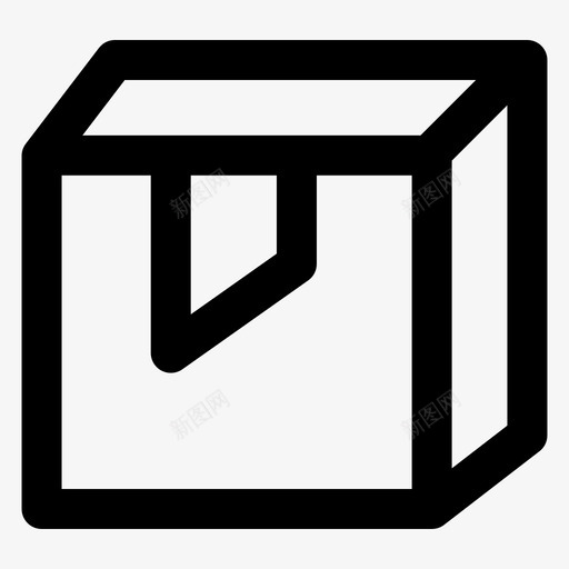 货物箱子包装图标svg_新图网 https://ixintu.com 包装 包装箱 箱子 货物