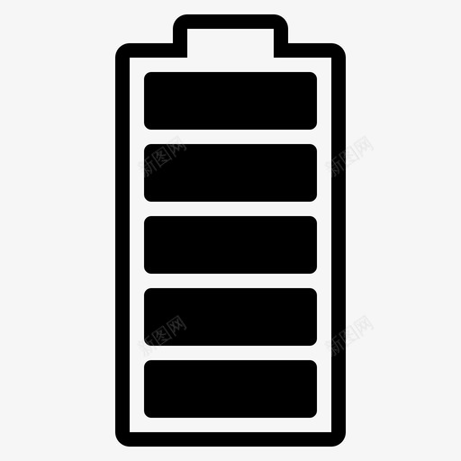 电池充电100充满指示灯图标svg_新图网 https://ixintu.com 充满 指示灯 电池充电100 电池充电指示灯