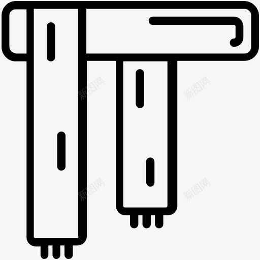 围巾披肩冬装图标svg_新图网 https://ixintu.com 冬装 围巾 巴基斯坦文化和地标勾勒出图标 披肩