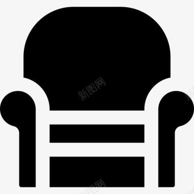 椅子建筑物房地产图标图标