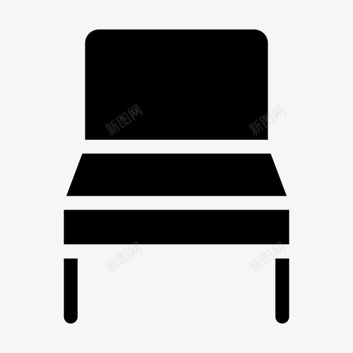 椅子坐着图标svg_新图网 https://ixintu.com 坐着 椅子