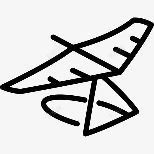 滑翔机飞机车辆图标svg_新图网 https://ixintu.com 滑翔机 车辆 飞机