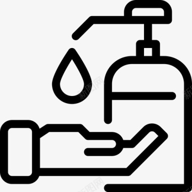 洗手医疗药物图标图标