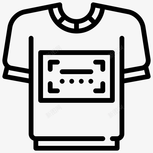 衬衫广告定制图标svg_新图网 https://ixintu.com t恤 定制 广告 广告2 衬衫 西装