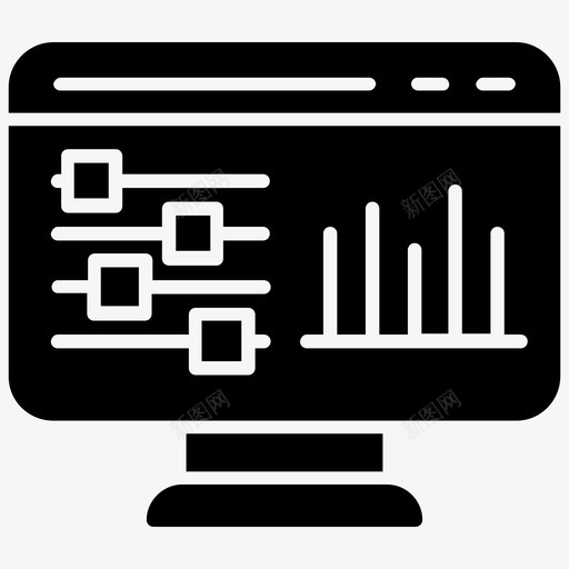 管理面板搜索引擎优化字形图标svg_新图网 https://ixintu.com 搜索引擎优化字形图标 管理面板