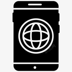 移动网络数据移动互联网移动数据移动网络图标高清图片
