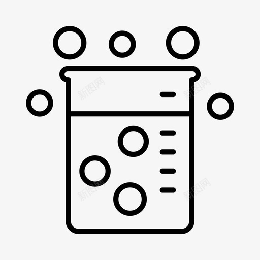 烧杯学术教室图标svg_新图网 https://ixintu.com 大学 学术 学校 教室 教育 烧杯