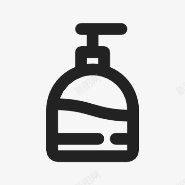 采购产品浴皂浴皂瓶子图标图标