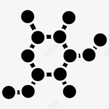 分子原子化合物图标图标