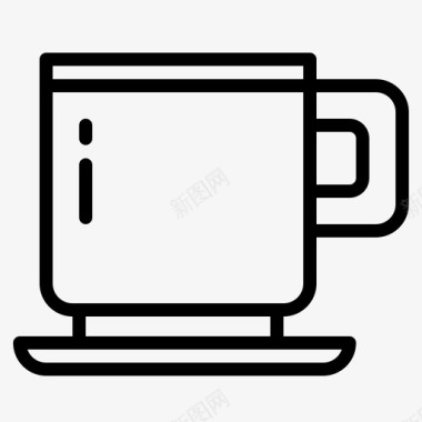 杯子咖啡茶杯图标图标