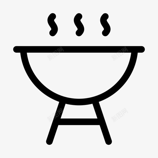 烧烤烤肉聚会图标svg_新图网 https://ixintu.com 26062018 烤肉 烧烤 聚会 野餐