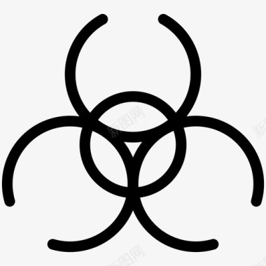 化学化学武器危险图标图标