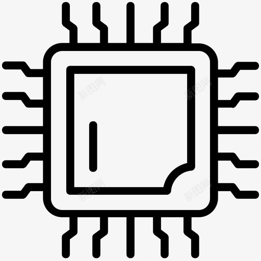 采购产品硬件电路板计算机硬件图标svg_新图网 https://ixintu.com 微处理器 微芯片 电路板 编程线图标 计算机处理器 计算机硬件 采购产品硬件