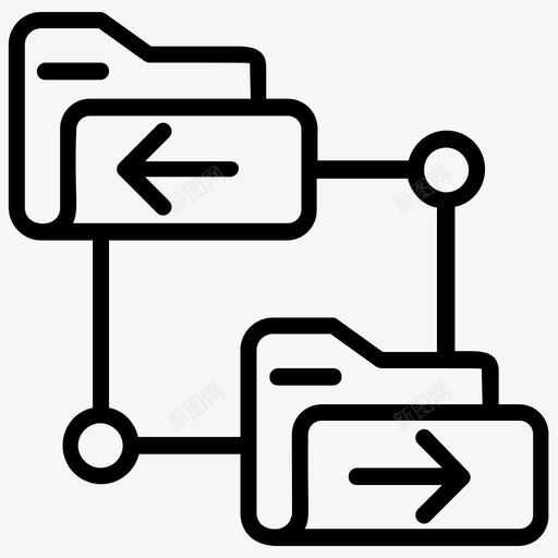 文件管理内容管理数字数据图标svg_新图网 https://ixintu.com 内容管理 数字数据 文件存储 文件管理 编程线图标 记录管理