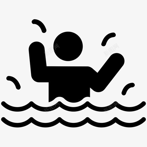 游泳运动员奥运会比赛奥运会游泳图标svg_新图网 https://ixintu.com 奥林匹克标志 奥运会比赛 奥运会游泳 水上运动 游泳运动员