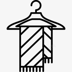 红酒滴在衣服上挂在衣架上的围巾时尚漂亮的衣服图标高清图片