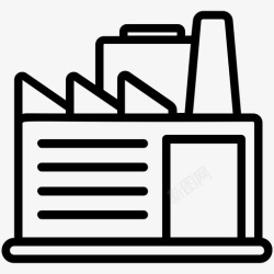 工业制造行业画册工厂企业行业图标高清图片