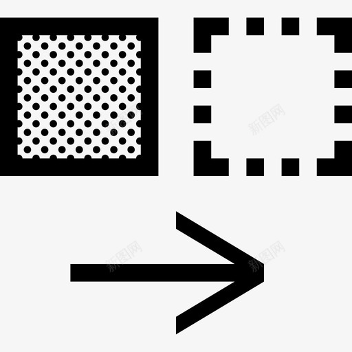向右移动对齐侧面图标svg_新图网 https://ixintu.com 侧面 其他点 向右移动 对齐