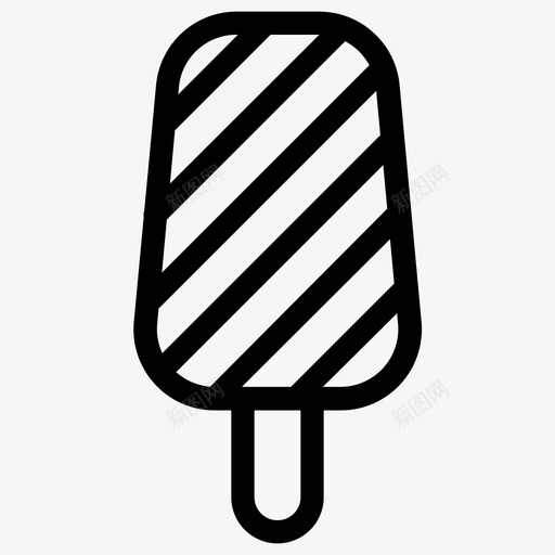 采购产品冰棒奶油甜点食品图标svg_新图网 https://ixintu.com 冰淇淋 夏季 奶油 甜点食品 甜食 采购产品冰棒 食品和饮料