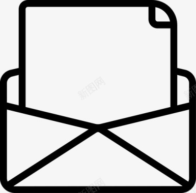 信件通信邮件图标图标