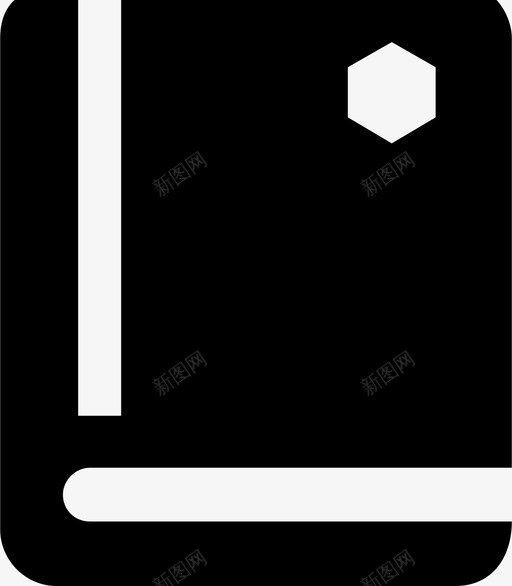 书封面书教育图标svg_新图网 https://ixintu.com 书 学习 封面书 教科书 教育
