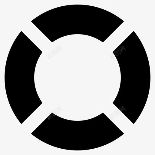 救生圈用户界面图标svg_新图网 https://ixintu.com 救生圈 用户界面图标