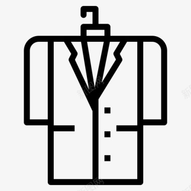 医生衣服外套图标图标