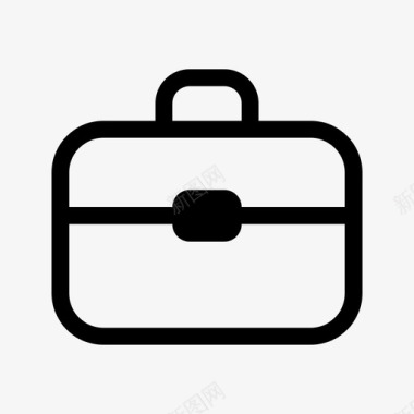 工作行李公文包图标图标