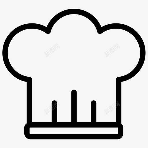 厨师帽饮料食物图标svg_新图网 https://ixintu.com 厨师帽 膳食 食物 食物概要 饮料