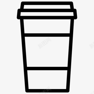 咖啡咖啡师咖啡杯图标图标
