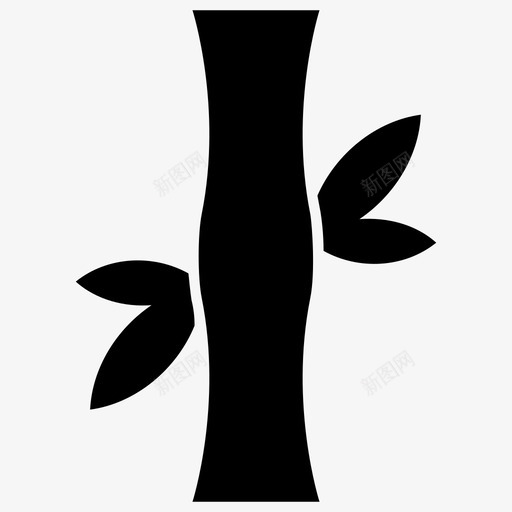 竹子按摩和水疗雕文图标svg_新图网 https://ixintu.com 按摩和水疗雕文图标 竹子
