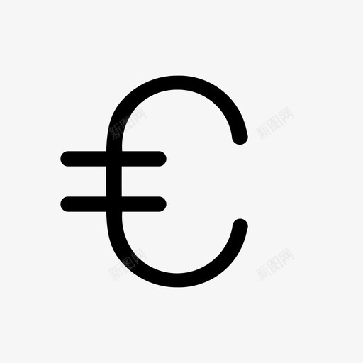 英镑货币世界货币图标svg_新图网 https://ixintu.com 世界货币 基本图标集 英镑 货币