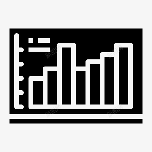 柱状图图表搜索引擎优化图标svg_新图网 https://ixintu.com 团队合作扎实 图表 搜索引擎优化 柱状图 统计