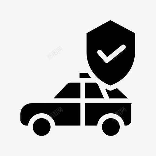 汽车保护选择图标svg_新图网 https://ixintu.com tic 保护 护罩 汽车 选择