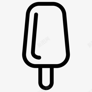 采购产品冰棒奶油冰激凌图标图标