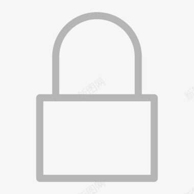 商品_锁-未授权图标