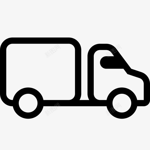 装运交付物流图标svg_新图网 https://ixintu.com 交付 卡车 基本图标集 物流 装运 运输