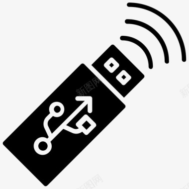 wifiusb适配器图标图标