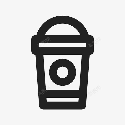 咖啡杯饮料浓缩咖啡图标svg_新图网 https://ixintu.com 咖啡杯 拿铁 浓缩咖啡 饮料