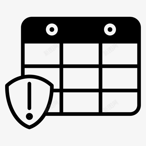 活动安排日程表图标svg_新图网 https://ixintu.com 安排 日程安排 日程表 活动 计划