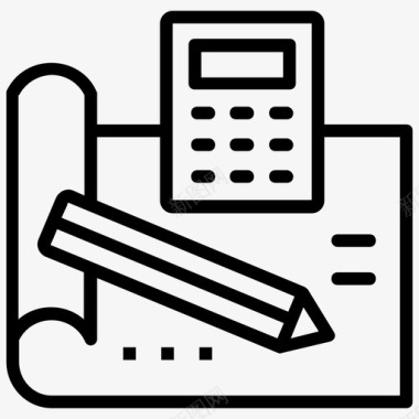数学会计账户管理图标图标