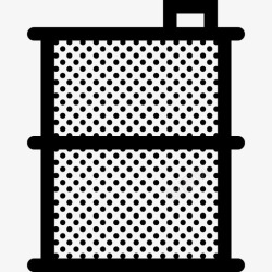 金属杂点金属桶容器工业图标高清图片