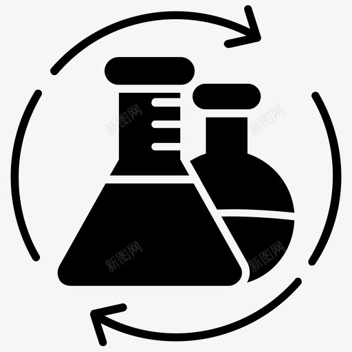 研究过程实验管理实验室管理图标svg_新图网 https://ixintu.com 实验室管理 实验管理 数据科学字形图标 研究过程 科学技术 科学研究
