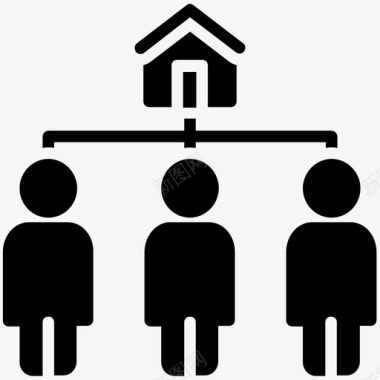 房地产网络住房计划室友图标图标