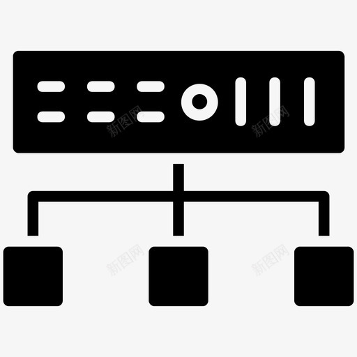 网络集线器以太网集线器多端口中继器图标svg_新图网 https://ixintu.com 中继器集线器 以太网集线器 多端口中继器 网络集线器 计算机和网络字形图标