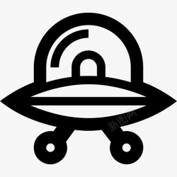 不明飞行物的轮廓不明飞行物外星飞行图标高清图片